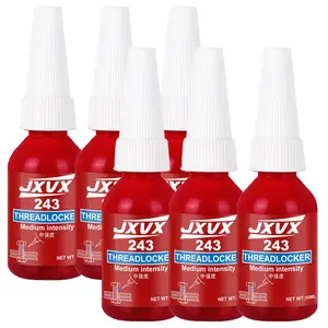 243 Threadlocker. Thread locking adhesive. High‑strength anaerobic glue. Heat‑resistant. Special adhesive for anti‑loosening and fastening. Prevents automobile wheel hub bolts from loosening.