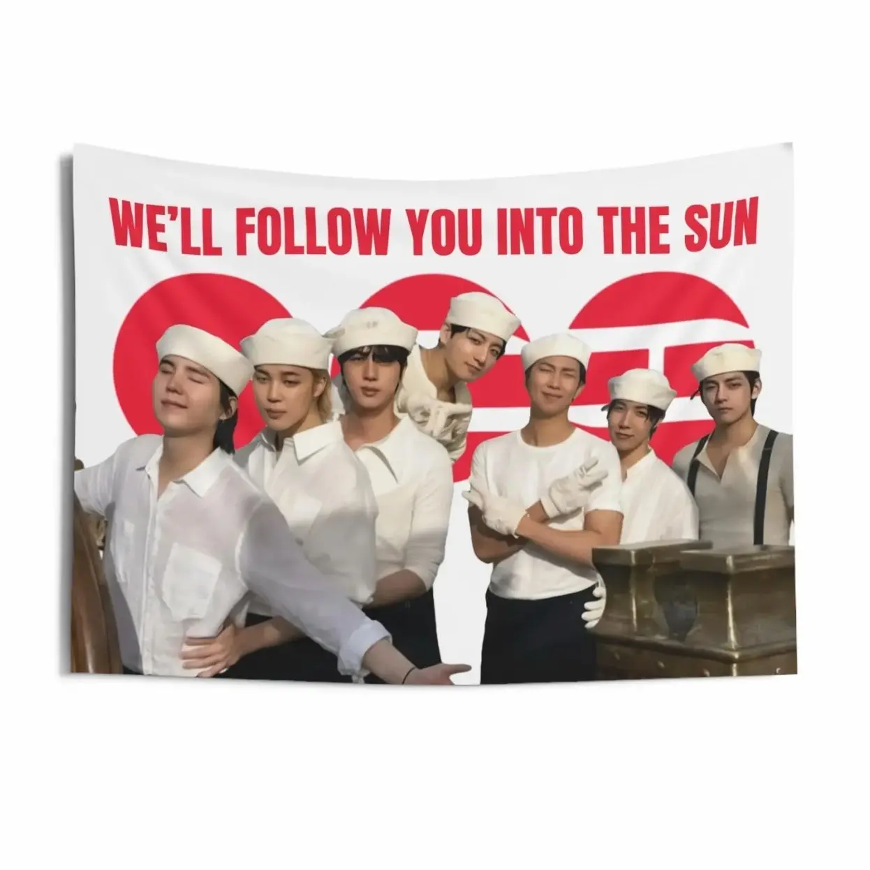 Arirang World Tour Wall Flag Tapestry, Kpop Tour Wall Banner Merch & Gift 2026