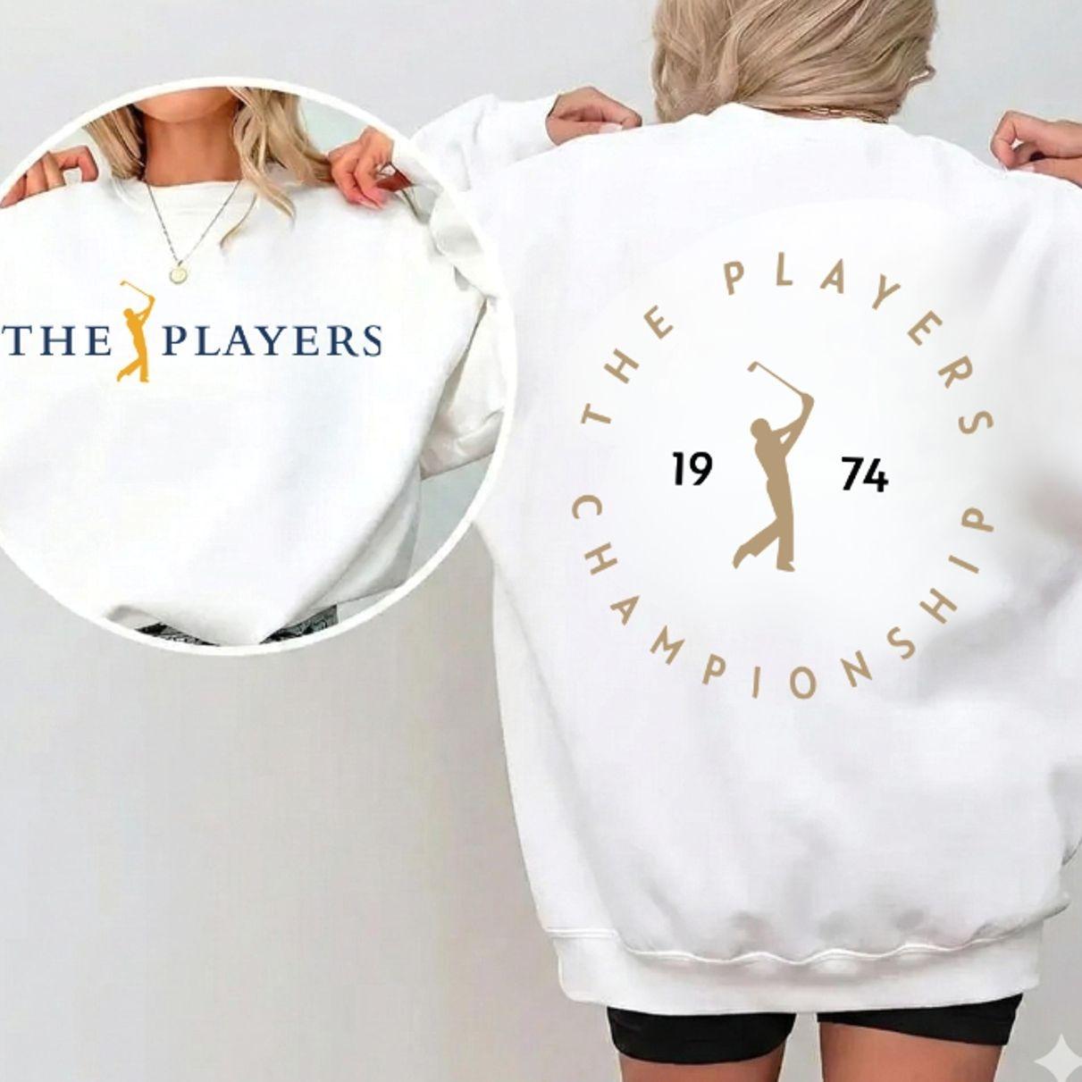Women’s Fitted THE PLAYERS Championship 2026 Hoodie-T-Shirt, PGA-Inspired Clothes, Halloween Gift for Golf Enthusiasts 1I