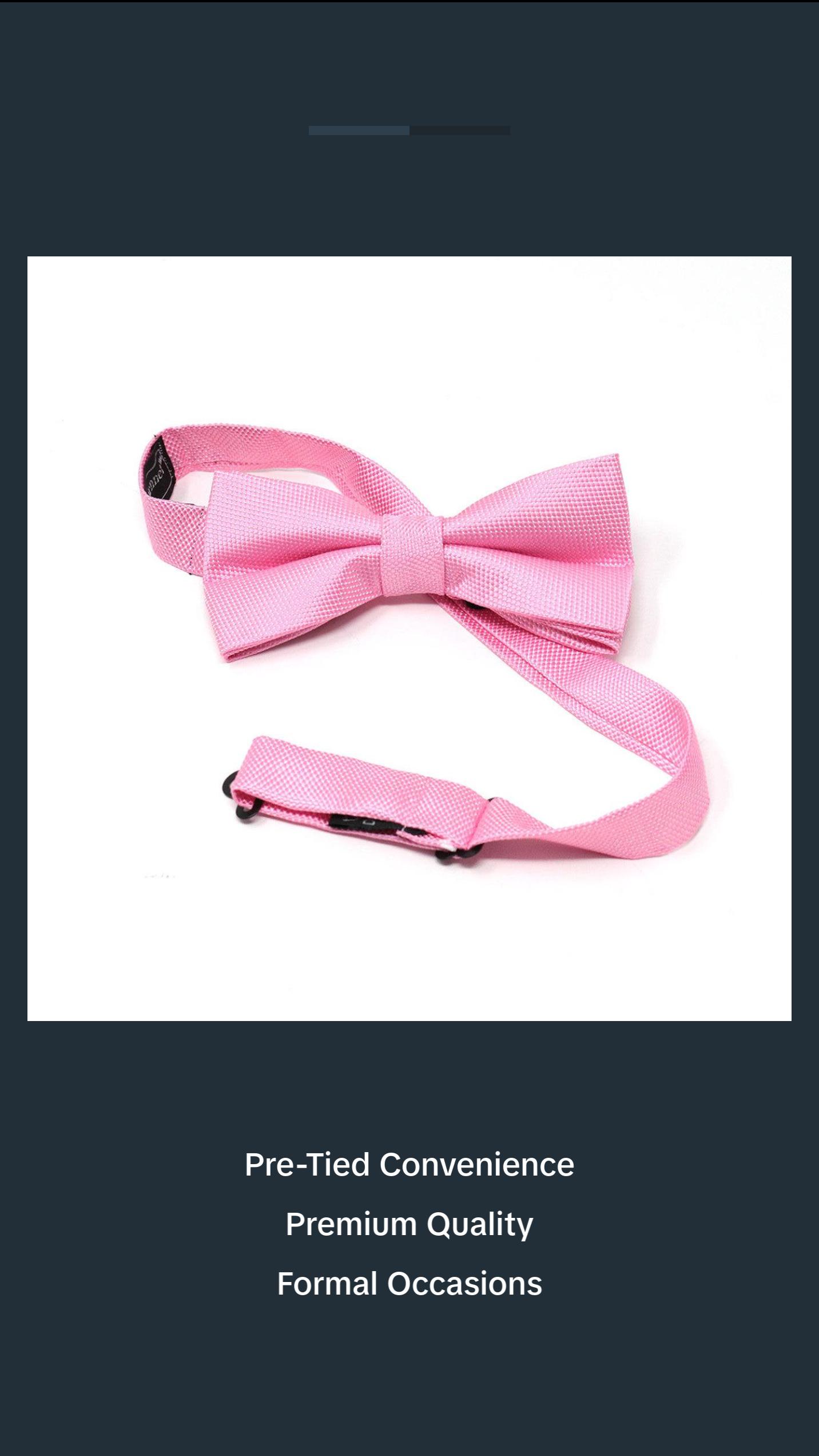 Laurant Bennet Poly Woven Banded Bow Tie & Hanky Set