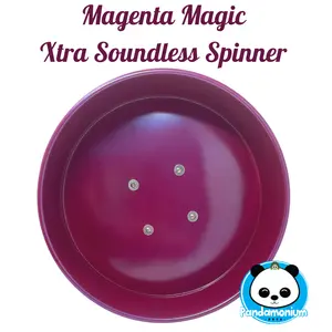 Magenta Magic XTRA Soundless Spinner- Xtremely LIGHT! Pandamonium Petsor