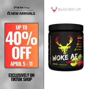 Bucked Up WOKE AF Pre-Workout [30 Servings] Healthcare Supplement