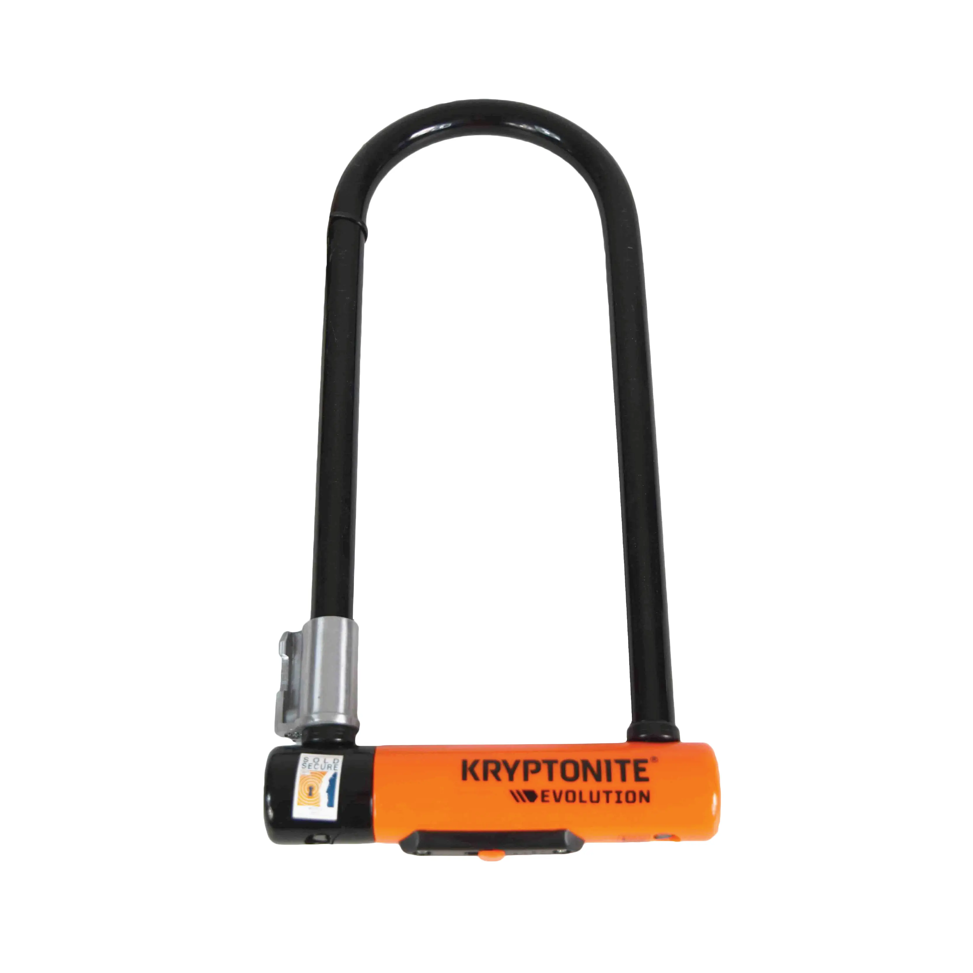 Kryptonite Evolution Series-4 LS U-Lock - 14mm Hardened Steel Anti-Twist Bicycle Lock for Adults, 4 x 11.5 in Shackle with FlexFrame Bracket, 13.75 In, 13.75 X 6.5 X 2.25 Inches, 3.9 Lbs