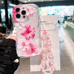 Transparent Coconut Tree Pattern Phone Case Cover, Durable Anti-Drop Shockproof Protection Design Compatible with Multiple iPhone Models, Perfect Gift for Holidays