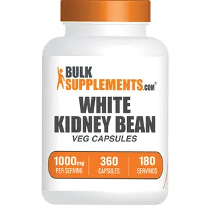 BulkSupplements - White Kidney Bean Extract - 360 Capsules - 180 Servings