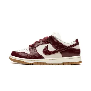 Wmns Dunk Low LX "Team Red Croc" FJ2260 004