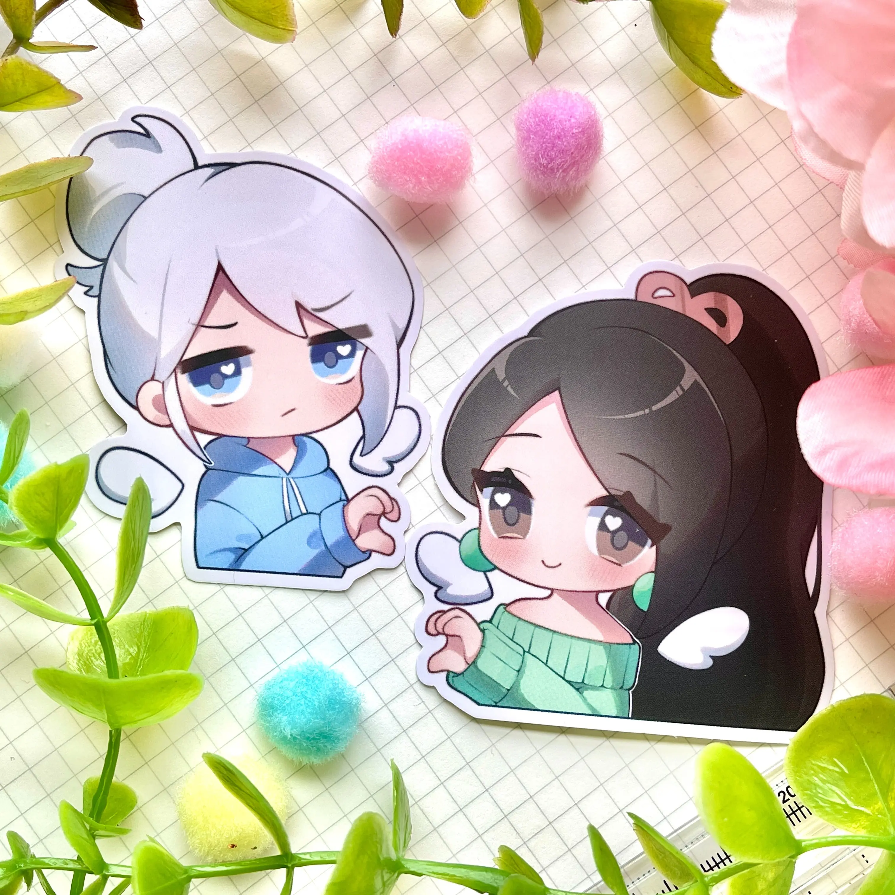 Jett & Sage Matching Stickers