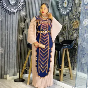 Plus Size African Party Dresses for Women 2026 New Fashion Dashiki Ankara Wedding Evening Gown Elegant Turkey Muslim Maxi Dress
