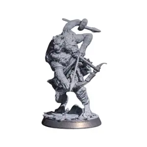 Rise of the Necromancer Zakatt 3D Resin Print, Customizable Handcrafted Fantasy RPG Miniature, High-Quality Tabletop Dungeon Figure, DnD Collectible for Gaming Collectors - Home Decor Statue
