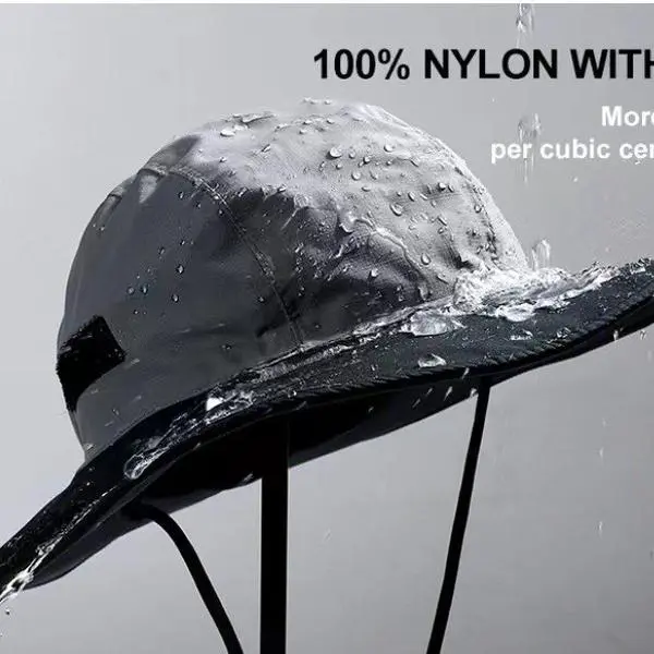 Outdoor hiking hat Highly waterproof and rainproof hat bucket hat Sun hat Windproof breathable folding hat Sun hat