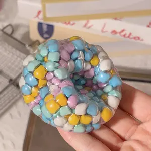 Xylitol Handmade Squishy Ball, Slow Rebound Sensory Toy, Stress Relief for ADHD & Focus