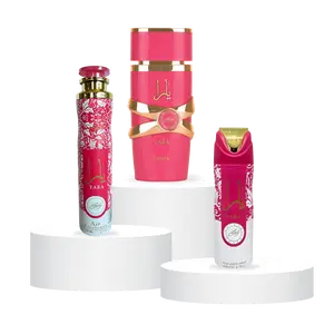 Lattafa | Yara Candy | Air Freshener + Body Spray + EDP | Unisex Fragrance | 300 ML | Black Currant - Green Tangerine & Strawberry Fizz Candy