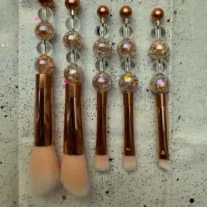 Beaded Makeup Brushes