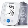 Sinocare Upper Arm Digital Blood Pressure Monitor,HSA/FSA Eligible,Battery-Powered Digital Device, Plastic Adjustable Arm Cuff (8.6"-16.5"), 3-Color Backlit, Irregular Heart Alert, Dual User Mode, Home Use for Adults, Easy To Use