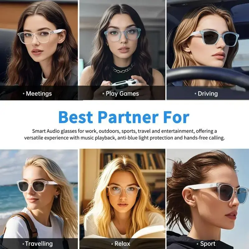 Smart Bluetooth Glasses with Auto-Tinting Polarized Lenses, Built-in Speakers & Mic, Blue Light Blocking Modular Italian Charm Bracelet modern woman travel charms acrylic flatbacks cross rosary Luminous Lightweight Pendant by doub Smart Bluetooth Glasses with Auto-Tinting Polarized Lenses, Built-in Speakers & Mic, Blue Light Blocking Modular Italian Charm Bracelet modern woman travel charms acrylic flatbacks cross rosary Luminous Lightweight Pendant by doub