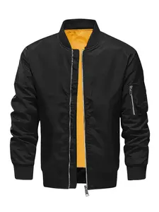 Men's Lightweight Classic Jacket, Casual Daily Wear, Fashion Flight Jacket, Stylish and Comfortable, Perfect for Everyday Use