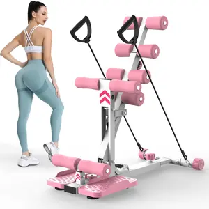 【SAVEYOUR】Deep Squat Machine for Home-Glutes Trainer Machine with Resistance Bands Squat Assist Trainer for Core & Legs Workout Ideal for Home Gym, Apartment & Office Home Fitness Equipment