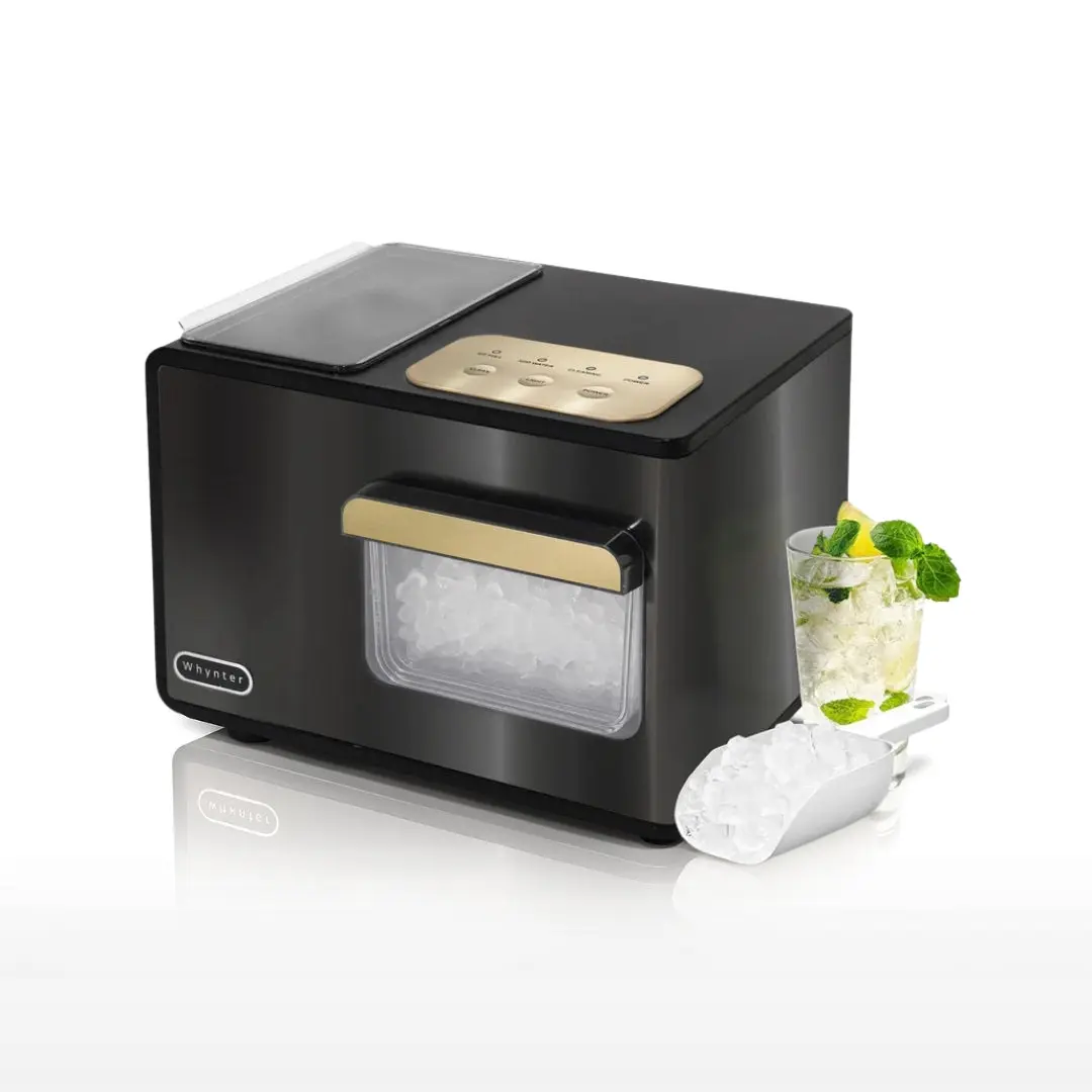 Whynter SonicSnö Countertop Nugget Ice Maker, 40 lbs./Day | IBX-388BG