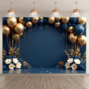 Balloon & Flower Arch Backdrop, 1 Count Universal Theme Backdrop, Wedding Arched Backdrop, Wall Hanging Backdrop, Wall Decoration, Party Decor, Photography Background, Curtains, Tablecloths, Banners, Wedding Party Decorations