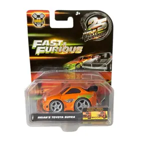 Jada Fast & Furious 25 Years Small Blocks 1:43 Brian's Toyota Supra Diecast Car