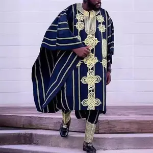 Men's African Senator Bespoke Suit (African Attire)