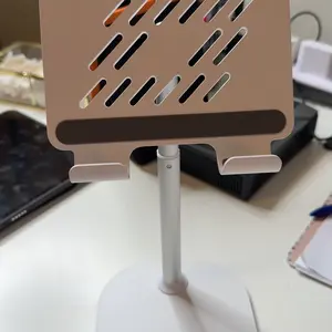 Cooper TabHolder, 7-10" Height Adjustable Tablet Stand, Premium iPad Stand for Desk, 270° Tilt Portable Monitor Holder for 15.6-17" Displays, for All iPad, Kindle, Surface, Samsung Tablets