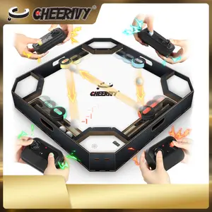 CHEERIVY Boardgame Arcade, Tabletop Games for Home with Remote Control, Sling Puck Games with Lights,Sound Effects and Scoring, Table Games for Party Family Gatherings, Multiplayer Tables Game for Adults 19 and above, Hyper Board Games