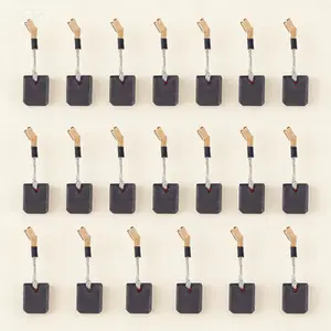 Replacement Carbon Brushes for Angle Grinder 20-Pack Electric Motor Components Compatible with DWE402 DWE4214 Models Long-Lasting Performance Wear-Resistant