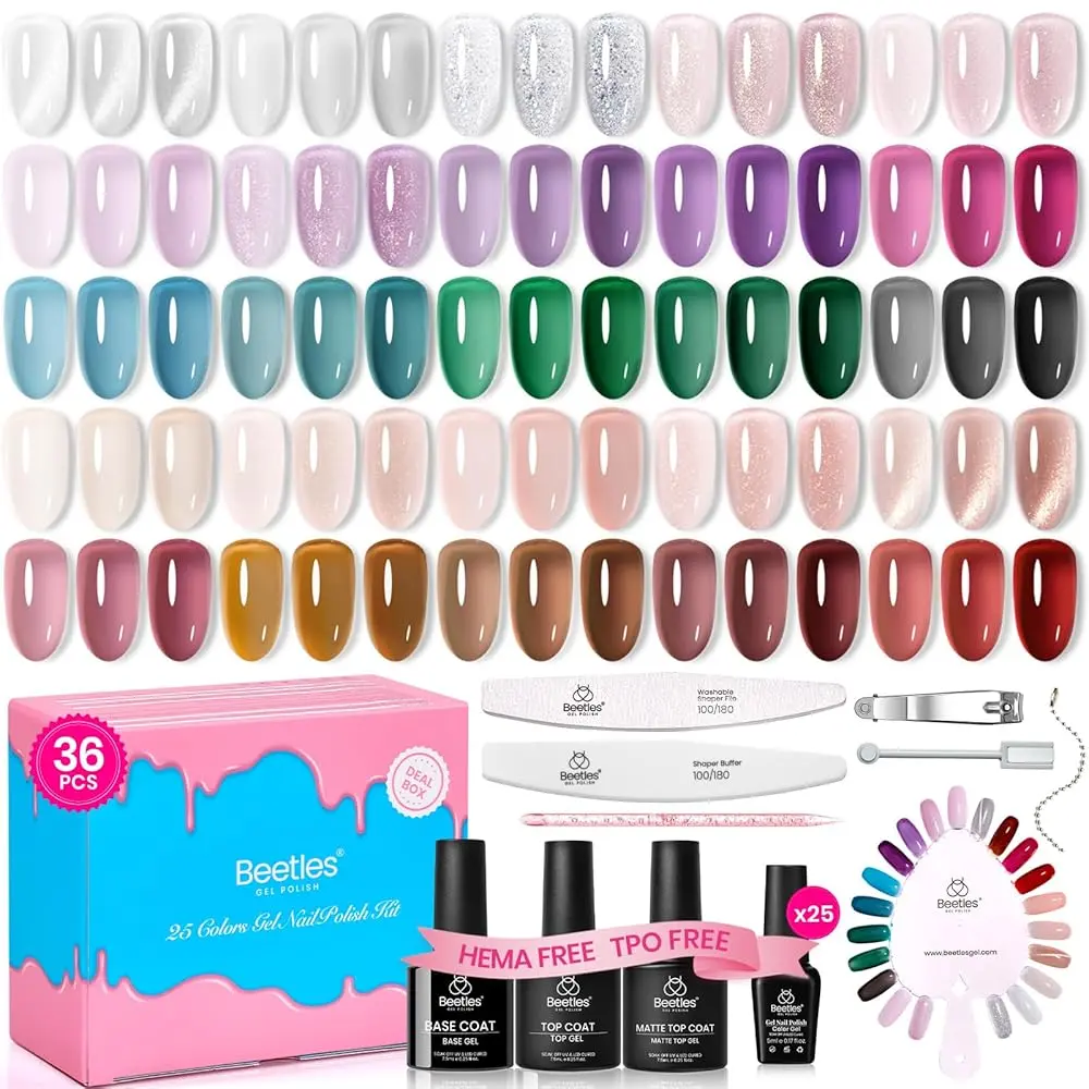 HEMA-Free Jelly Veil [No Lamp]-25 Colors 32 Pcs