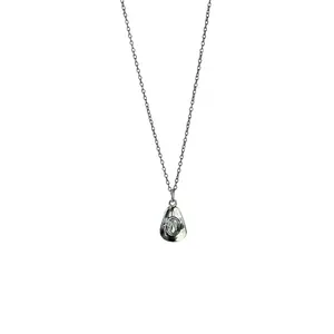 Cowgirl Era Silver Necklace with Cowgirl Hat Charm on Chain