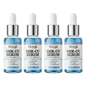 GHK Cu Peptide Serum – Copper Peptide for Tightening Collagen Boosting & Hydrating with Hyaluronic Acid Vegan Cruelty-Free Anti-Aging Treatment for All Skin Types - Moisture, Hydrate