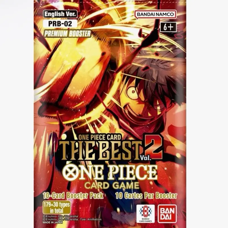 One Piece PRB-02 Premium English The Best Vol. 2 Booster Pack Box - TikTok Shop One Piece PRB-02 Premium English The Best Vol. 2 Booster Pack Box - TikTok Shop