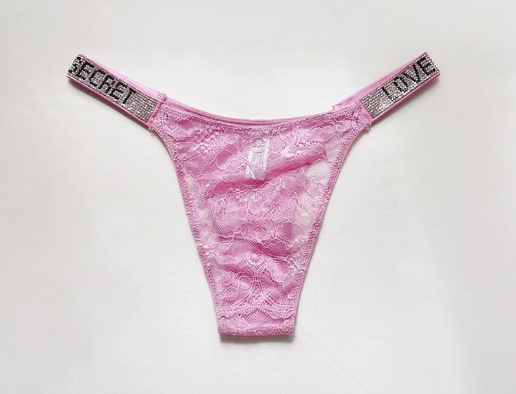 comfortable, and breathable women's low-waisted thong panties, single pack