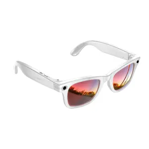 AI Smart Translation Glasses with 8.0K Pixel Camera, Real-Time Voice Translation, Video Recording, Image Recognition, HD Photography