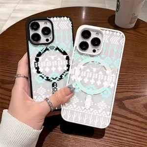 Premium Magnetic Phone Cases for iPhone17/11/12/13/14/15/16//17/Air/promax/Plus Western Bull Head y2k cased MagSafe Ready, Anti-Fall, Springtok and Ultra-Thin Design |     Perfect for Everyday Use Protector Screen Protector Aesthetic Resistance