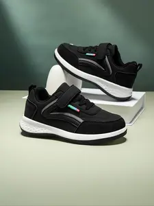 New Fashion Casual Sports Shoes, Athletic Sneaker Footwear, Eva Sole Soft Comfort, Velcro Closure Easy On/off, Suitable for Boys and Girls Daily Wear
