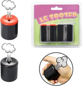 2pcs Fart Machine Pooter Squeeze Rubber Break Hand Noise Maker Simulated Sounds Bomb Prank Toy Realistic Machine for Funny Gag Party Birthday Joke Toy Favors Adults