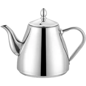 SANQIAHOME Classic Stainless Steel Teapot with Infuser - Kitchenware Stovetop Teapot for Loose Tea & Tea Making (1200ml-2000ml)