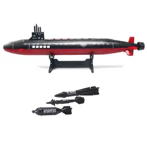 Navy Seawolf Submarine Model Large Torpedo Submarine Warship Sounding Nuclear Submarine Finished Plastic Military Model