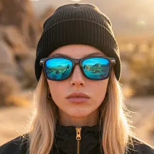 【SeenSoul】All-Day Comfort Outdoor Sunglasses - Polarized TAC Lenses, UV400 Protection, Non-Slip & Hair-Friendly Designwomens  outfits Women Polarized Sunglasses, Big Style Gold-Plated Frame, Anti-Glare UV400, Trendy Shades, Fashion Accessories