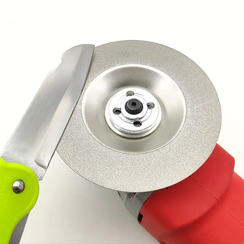 1pc Durable Diamond Grinding Cup Wheel For Ceramic, Grinding Disc, Grinding Accessories, Tool Accessories - For Stone, Tile & Concrete - Suitable for DIY & Professional Use - Ideal Gift for Craftsmen & DIY Enthusiasts