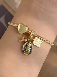 1-Piece Stylish Versatile Bracelet for Women, Trendy Accessory for All Occasions, Comfortable and Fashion Forward Apparel, Charm Bracelet, Exquisite Bracelet