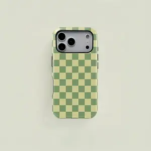 Checkerboard Pattern, Printed Phone Case, Heavy Duty 2in1 Shockproof Phone Protection Cover,phone Case Suitable for Iphone 11/12/13/14/15/16/17 Pro Promax Plus Air and Samsung S22/S23/S24/S25 Plus Ultra,Perfect for Valentine's Day, Couples, Friends Gift