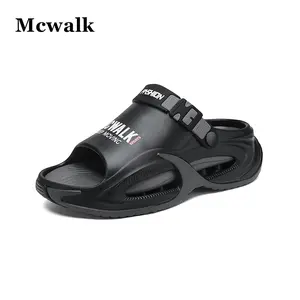 Supportive Slip-On Slippers with Arch Support for All-Day Comfort,Non-Slip Sandals,Indoor & Outdoor,for Driving ,Working, Camping, Beach ,Home