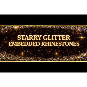 Starry glitter transparent
