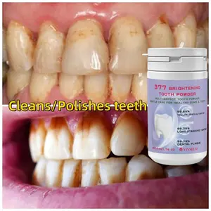 Tooth Powder 50g, Deep Cleaning Toothpaste, Fresh Breath, Removes Stains, Prevents Tartar Buildup, Natural Teeth Care, Travel Friendly