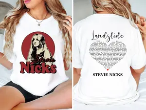Stevie Nicks Landslide Lyrics Shirt, Stevie Nicks Tour Shirt