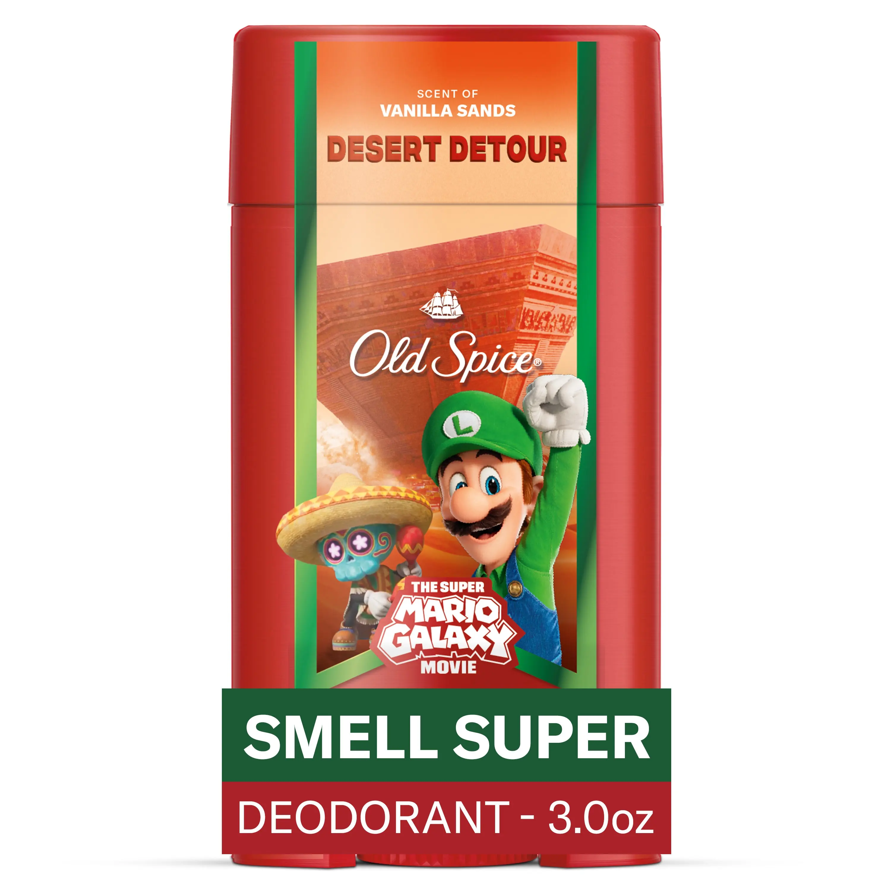 Old Spice Men’s Deodorant, Desert Detour, Old Spice x The Super Mario Galaxy Movie, 3 oz