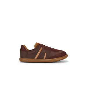 Camper Pelotas Soller Sneaker in Burgundy