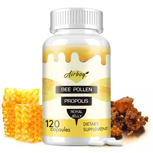 Airboy with Royal Jelly Propolis Bee Pollen -  120 Capsules